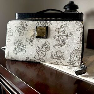 Dooney Mickey Mouse 90th anniversary wallet used great condition SFH